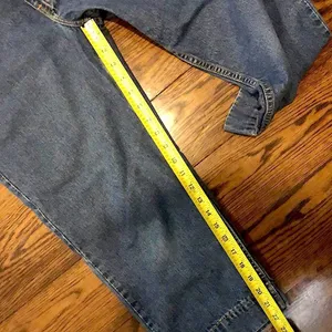 Vintage EDDIE BAUER Women’s Clamdigger Capris Vented Hem Denim Jeans Sz 8 thumbnail 5