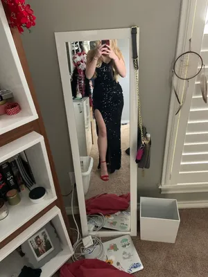 Amazon Black Sequin Formal dress thumbnail 2
