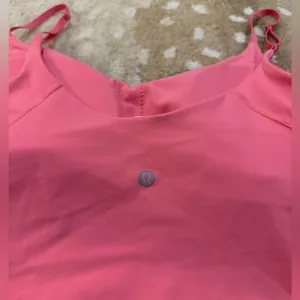 Lululemon Athletica NWT Align cropped cami tank Sakura pink A/B women’s size 14 thumbnail 3