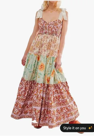 Maxi Dress Multiple thumbnail 1