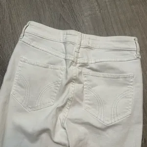 •Hollister• White High Rise Skinny Jeans thumbnail 6