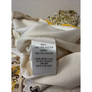 Lulu’s Dandelion Medallion Floral Shift Dress Yellow Artsy Size Small thumbnail 6