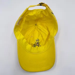 Vintage 90s Y2K Yellow Duck Baseball Cap Hat Embroidered One Size Fits All thumbnail 5