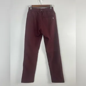 Singbring outdoor weatherproof burgundy cargo pants size xs thumbnail 4