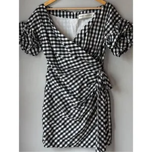 Fame and Partners x Revolve Gingham Russo Mini Dress thumbnail 3