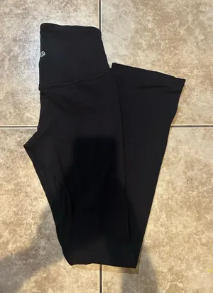 lululemon athletica Black High-Rise Flared Leggings thumbnail 1