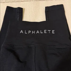 Alphalete Womens XSmall Leggings Black thumbnail 2