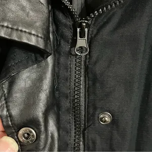 Women's Pure Energy‎ Black Winter Fall Jacket Size XL Faux Leather Trim Black thumbnail 5