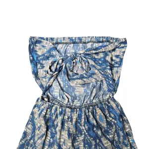 TYCHE Strapless Wide-Leg Blue‎ Jumpsuit thumbnail 5