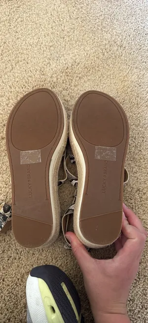 Snakeskin Sandals Lucky Brand thumbnail 4