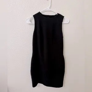ASOS Open Back Bow Mini Dress Size 4 thumbnail 2
