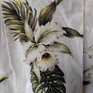 Kys White Mini Dress with Green and Cream Tropical Print thumbnail 4