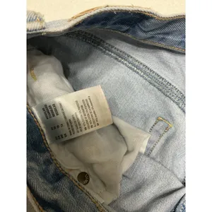 American Eagle Women Size 10 Regular Light Wash Distressed Ripped Jeans 0586 thumbnail 3
