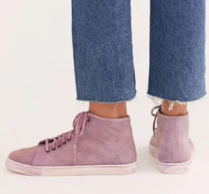 Free People River Run Distressed High Top Sneaker thumbnail 2