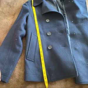 NWOT Muji Peacoat Blue thumbnail 7