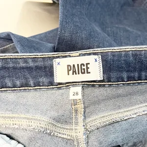 Paige Skyline Mid Rise 5 Pocket Denim Bootcut Jeans Blue 28 / 6 thumbnail 4