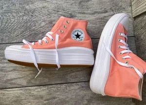 Converse Chuck Taylor All Star Platform Sneakers Women's Size 8.5 Flamingo thumbnail 7