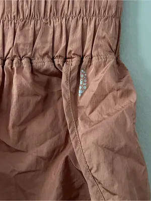 Free People FP Movement Rust Orange The Way Home Athletic Shorts Medium thumbnail 2