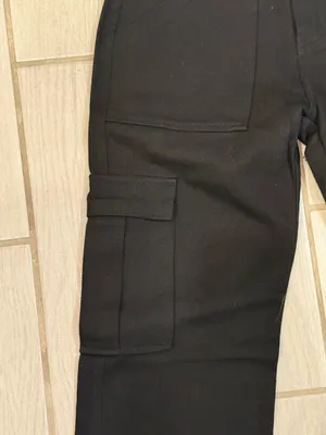 White Fox Boutique Black Cargo Jeans thumbnail 5