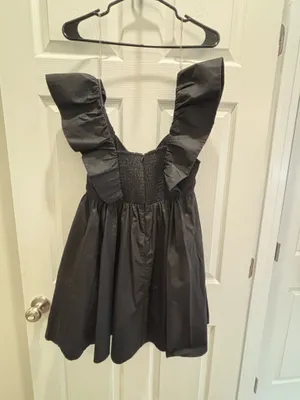 Entro Short black dress thumbnail 2