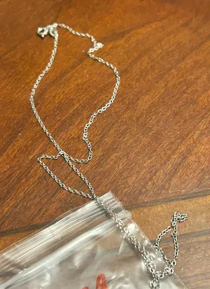 18 inch g38 0.90g Necklace 925 sterling silver thumbnail 1