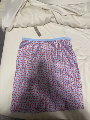 J Crew Gwen knee-length slip skirt in summer fields print thumbnail 5