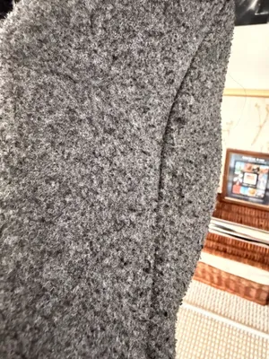 Zara Women’s Basic Gray Open Long Mid Coat Fall Winter Jacket Size Small thumbnail 7