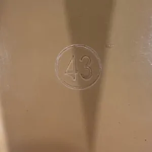 NWO BOX Sophisticated Brown flat pointy Pumps with crisscross elastic straps thumbnail 8