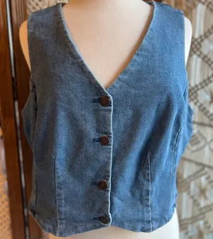 Denim Button thumbnail 1