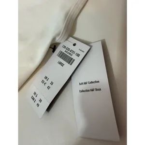 Abercrombie and Fitch Soft A&F thong bodysuit white size L thumbnail 3