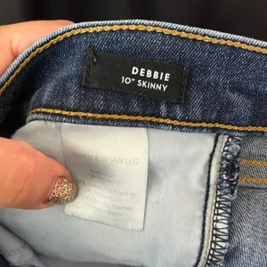 Veronica Beard Debbie Skinny Jeans Raw Hem Ankle Crop‎ Vintage Women 30 thumbnail 6