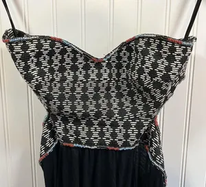 Dolce Vita beaded backless maxi dress Black thumbnail 7