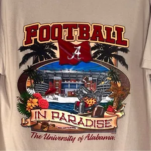 Big Al Alabama Crimson Tide Football in Paradise short sleeve T-shirt medium thumbnail 5