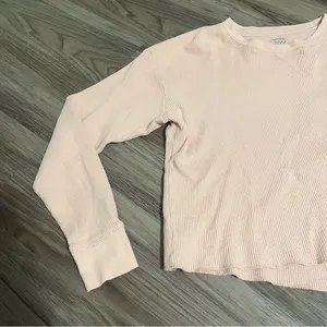 Vans Light Pink Long Sleeve Tee; Medium Women’s thumbnail 3