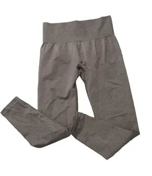NVGTN gray cropped leggings size Large thumbnail 1