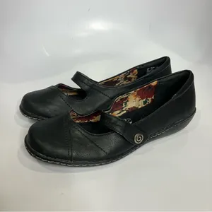 Soft style by hush puppies black leather mary Jane Shoes size 8.5‎ thumbnail 4