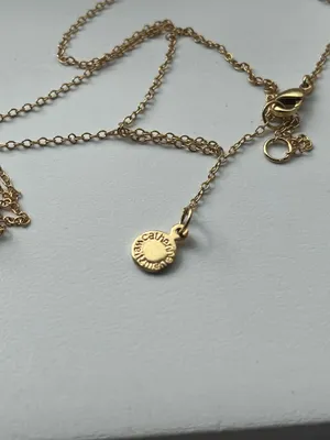 Catherine Weitzman birthday shaker necklace Gold thumbnail 5