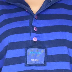 Vintage Bugle Boy Direction Striped Tee Shirt thumbnail 4