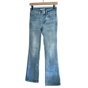 Free People We The Free Shayla Bootcut Jeans 25 Sierra Y2K Double Waist thumbnail 2
