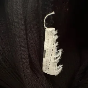 Abercrombie & Fitch Black Gauzy Crinkly Bodysuit Thong Long Sleeve Date Night XS thumbnail 7