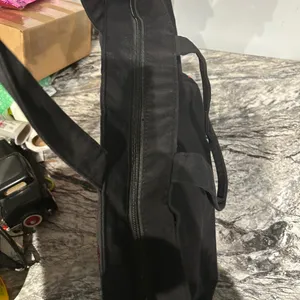 Victoria's Secret Black and Red Canvas Tote thumbnail 6