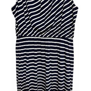 Maeve Blue &‎ White Striped Maxi Dress Women's Size Large thumbnail 9