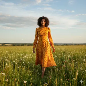 NWT Reformation Josephine in Yellow Amelia Vintage Rose Floral Midi Dress 10 thumbnail 8