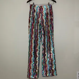 Free People Dance Again Sequin Straight Leg Pants thumbnail 7
