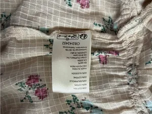 NWT Free People Sundown Ivory‎ Combo Ditsy Floral Cottagecore Boho Tunic Dress thumbnail 10