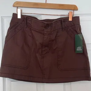 Wild Fable NWT  brown cargo mini skirt thumbnail 1