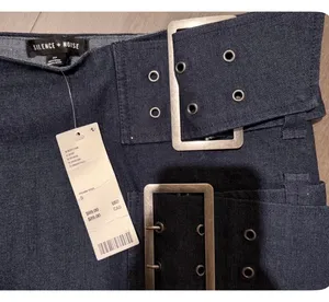 Urban Outfitters Jean Skirt Mini thumbnail 4