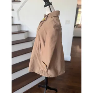 DSquared2 Oversize A-Line Swing Cropped Length Trench Coat Flaw thumbnail 5