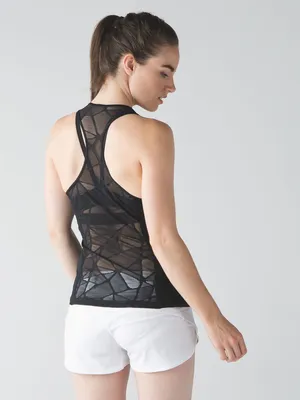 LULULEMON Goal Crusher Tank in Black Sz. Small thumbnail 2