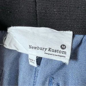 Newbury Kustom Ripped Bellbottom Flare Jeans thumbnail 8
